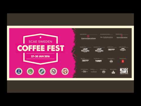 SCAE Sweden Coffee Fest #sscf2016