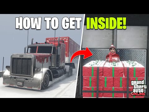 How to Get Inside Happy Holidays Hauler | Collect All Presents | GTA Online