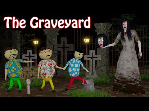 The Graveyard | Gulli Bulli In Graveyard | Gulli Bulli | Make Joke Of Horror