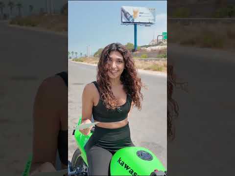 I Challenged a Biker Girl to Recreate THIS Motorcycle Photo 😳