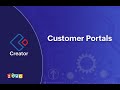 Customer Portals Zoho Creator