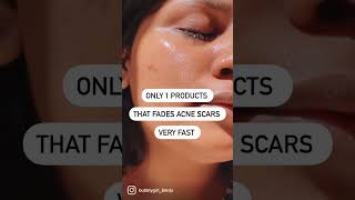 Only 1 product that fades Acne scars/Dark spots very fast #shorts #acnescars #darkspots