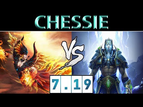 Chessie [Lina] vs [Zeus] ► NA Ranked ► Dota 2 7.19