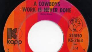 Sonny And Cher - "A Cowboys Work Is Never Done"