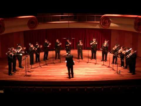 Columbus State University Trombone Choir - Rachmaninov - Ave Maria from Vespers