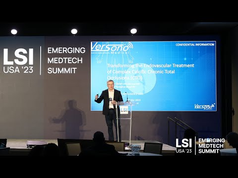 Finbar Dolan Presents Versono Medical at LSI USA ‘23