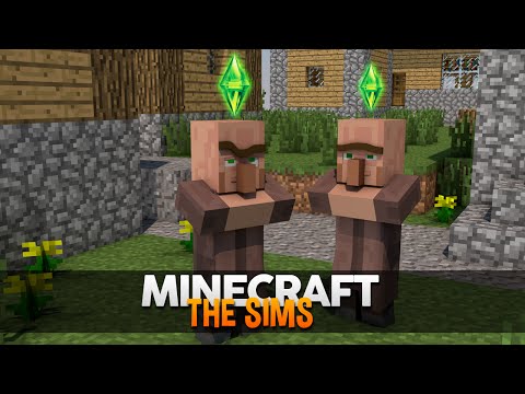 Minecraft MODs: Sims Comes Alive in Jazzghost's World!