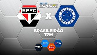 SÃO PAULO X CRUZEIRO - AO VIVO | CAMPEONATO BRASILEIRO – 04/04/2026