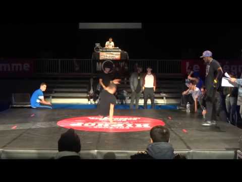 Preselections 1vs1 (1/2 Final) - Battle International Hip Hop New School 2015 - Jilyin﻿ vs Easy