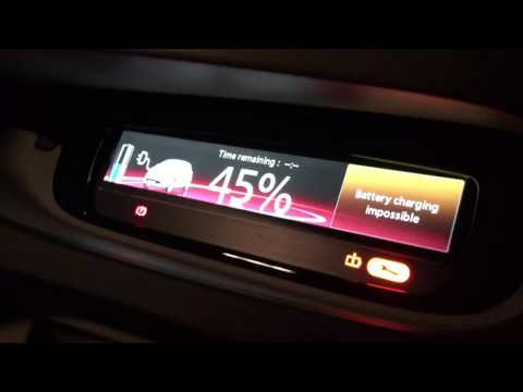 Renault Zoe Battery Charging Impossible Error - Car Wont charge at all
