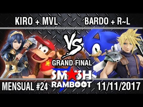 [SmashxRamboot #24] Kiro+MVL + El_Bardo+Robo~Luigi Grand Final