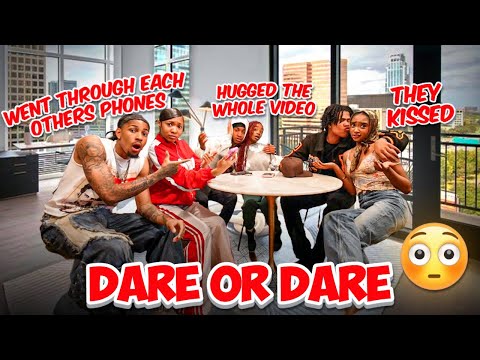 DARE OR DARE *COUPLE EDITION* MELO KISSED SERAPH!?😍 AND MYA WENT THROUGH DAEDAE PHONE😬