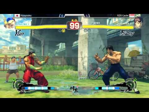 SSF4AE KAZUNOKO VS RZR GACKT - IGT 2014 HD