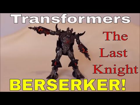 Transformers the Last Knight Decepticon Berserker - GotBot True Review NUMBER 260