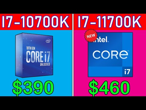 I7-11700K Vs I7-10700K  || 12 Game benchmark in 4K