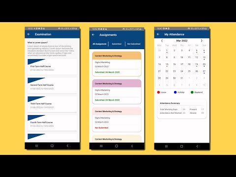 School UI Design 2 using Xamarin Form