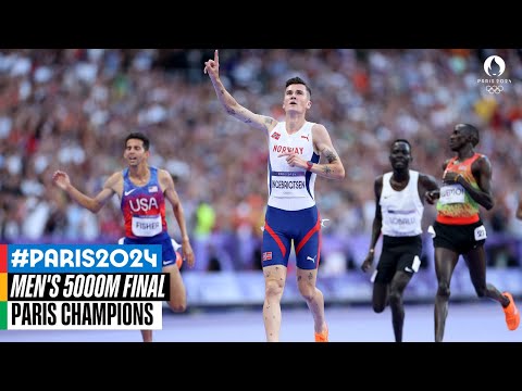 Men's 5000m Final 🏃| Paris Champions