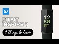 Fitbit Traqueur d'activité Inspire 3 Jaune/Noir