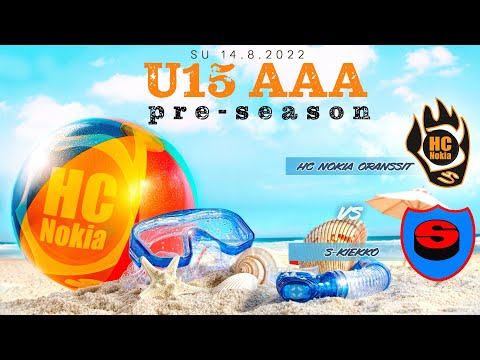 Su 14.8.2022 klo 16.35 S-Kiekko - HC Nokia Oranssit // U15 AAA // Pre-season
