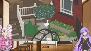 【Untitled Goose Game】ついなちゃんとウナのいたずら日記 4ページ目