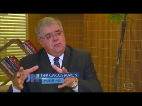 MARUN NA MÍDIA "JORNAL NACIONAL" 19/04/2016
