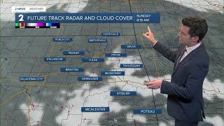 Fog develops Sunday morning