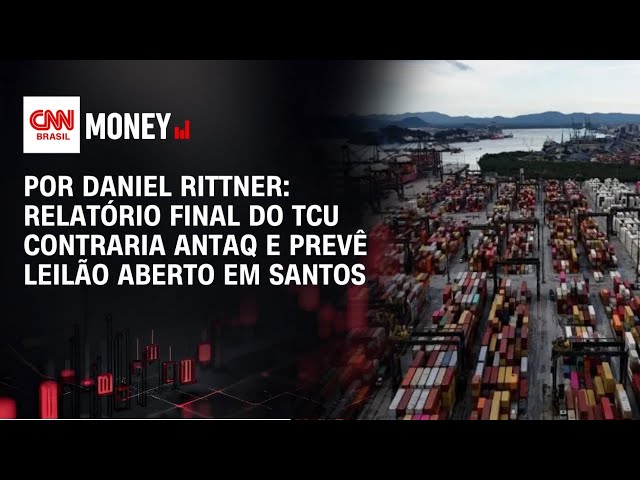 Relatório final do TCU contraria Antaq e prevê leilão aberto em Santos | FECHAMENTO DE MERCADO
