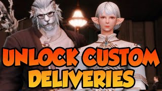 FFXIV: How to Unlock Ameliance & Custom Deliveries
