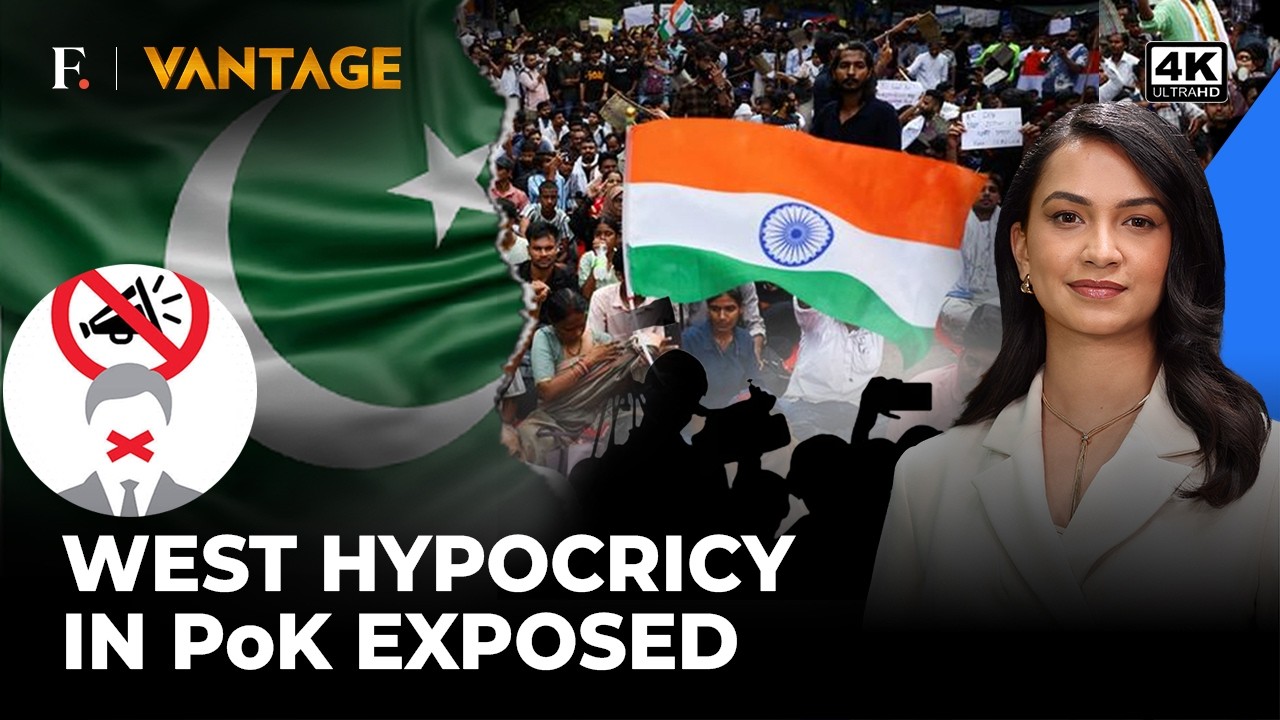 Western Media Silent on Pakistan Army's Atrocities Against PoK Protesters | Vantage on Firstpost |4K