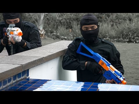 Nerf War: Rich Kids Vs Thevies 1