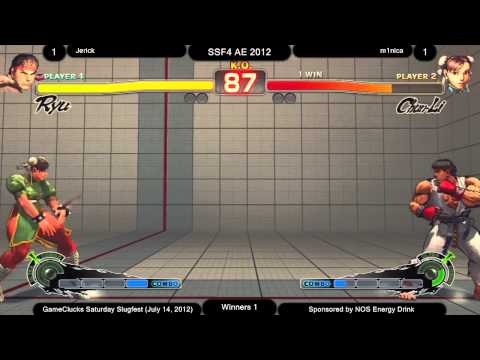 Jerick (RY) vs m1nica (CH) - AE 2012 - GameClucks Saturday Slugfest