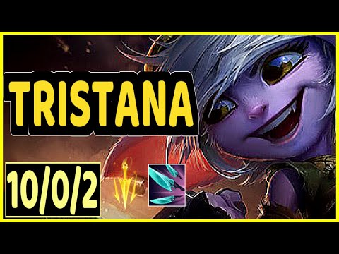 TRISTANA VS ZED - 10/0/2 KDA MID GAMEPLAY