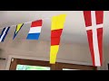 Nautical Flag Banner Decor For Nautical Party Sailing Theme Nantucket Theme Party Etc