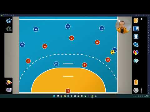 Handball Abwehr - Erklärung der 1:5-Deckung