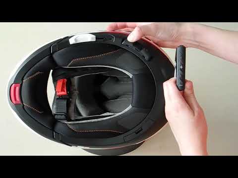 SCHUBERTH Tutorial: How to pairing your remote control with your SCHUBERTH Helmet.