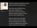 Born to Die for You (with Lyrics) Don Francisco/That I May Know You