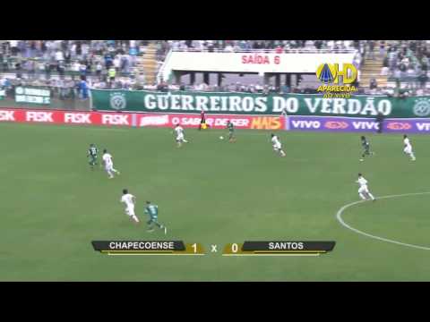 Golaço de Apodi , Chapecoense 1 x 0 Santos , Campeonato Brasileiro 2015 25 05 2015