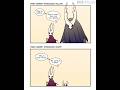 Hornet Introduces Hollow and Little Ghost #hollowknight #silksong #hornet #comics