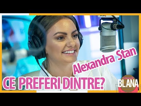 ALEXANDRA STAN joacă "CE PREFERI DINTRE?..." | #DimineataBlana