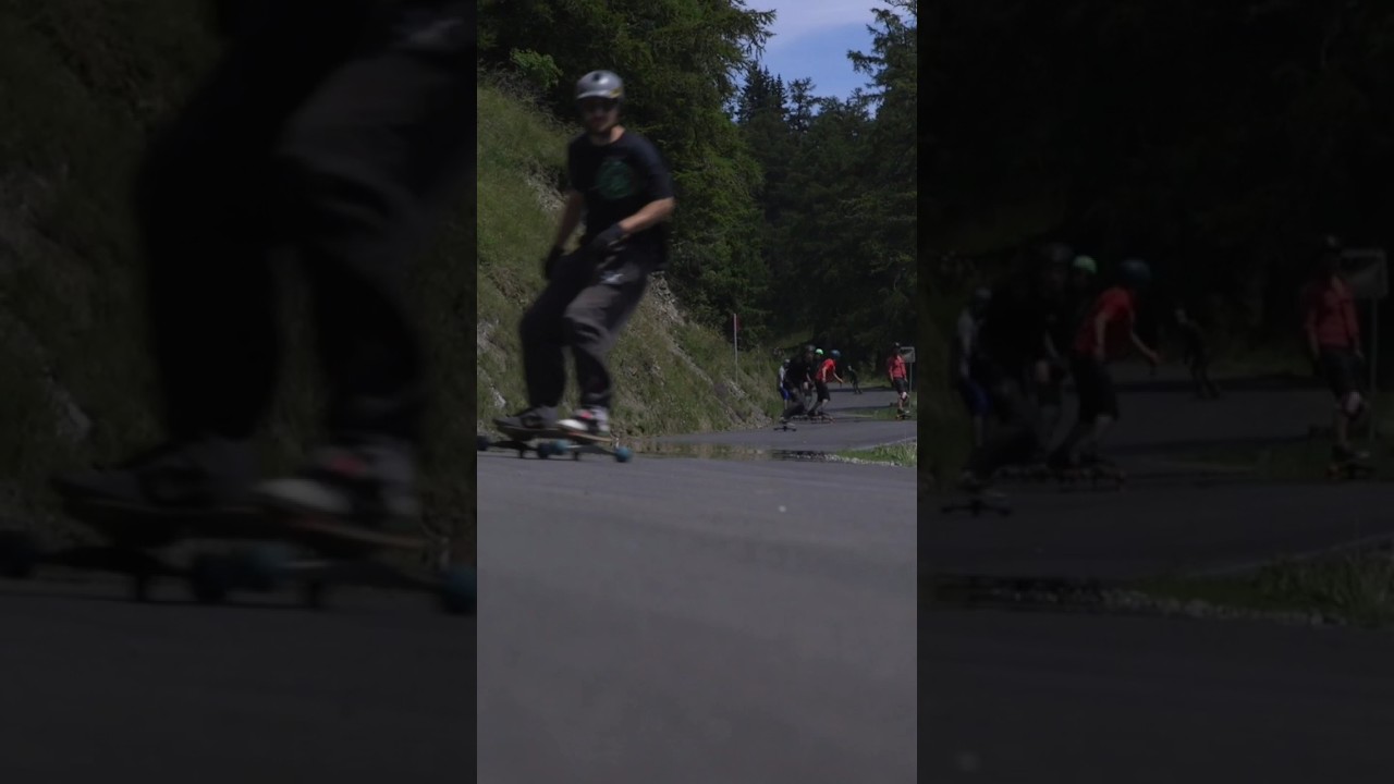 freeborders in switzerland #freeboard #freebordeurope #downhillskateboarding #freebord #downhillride