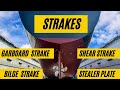 GARBOARD STRAKE SHEAR STRAKE STEALER PLATE BILGE STRAKE Ship Construction
