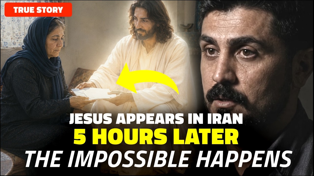 Jesus Appears in Iran and Hands Them Two Blank Pages: 5 Hours Later, the Impossible Happened