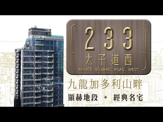太子道西233號 何文田 中層 1818784 售盤