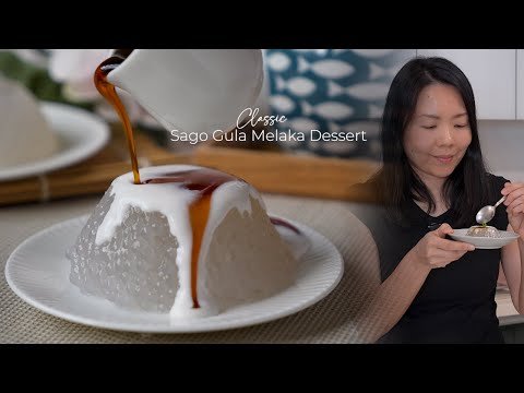 Classic Malaysian Dessert | Sago Gula Melaka Dessert Recipe