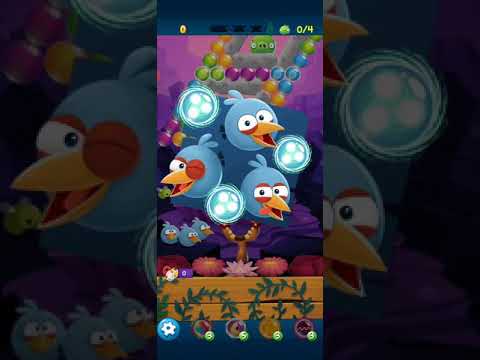 Angry birds pop bubble shooter level 142 3 STARS NO BOOSTER