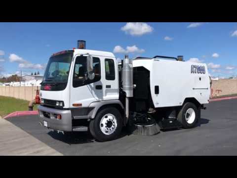 2005 GMC Schwarze A7000 Vacuum Sweeper for Sale