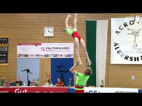 Blintsov, Sinkova - SC Riesa - Mixed Pair - Dynamic - Acro Cup Albershausen 2013