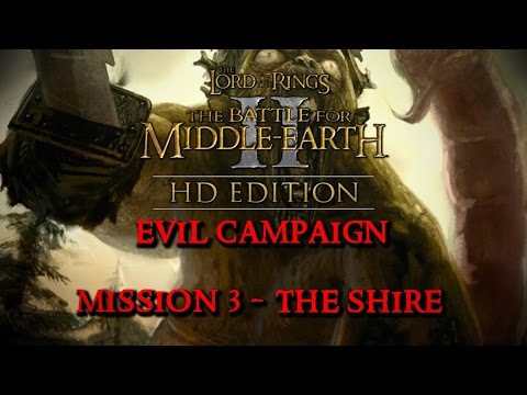 BFME2 HD 1.09 Evil Campaign #3 - The Shire