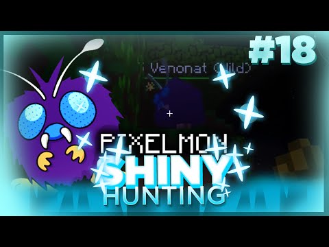 SHINY VENONAT!! Live Reaction! Pixelmon Minecraft Shiny Pokemon! #18