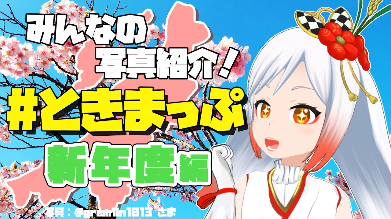 【写真募集】#ときまっぷ ごきげんな春のおでかけ写真紹介📸🌸【越後屋ときな🌾勝手に新潟宣伝大使/Vtuber】